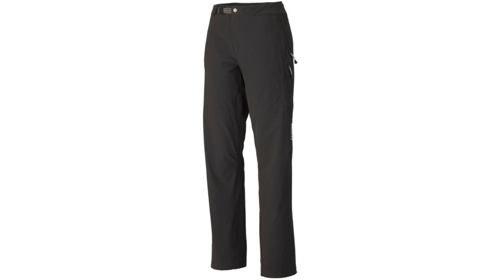 Mountain Hardwear Chockstone Pant - Women's-Black-Regular Inseam-6