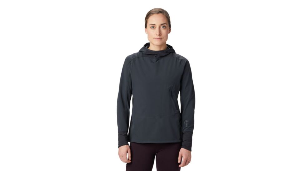 Mountain Hardwear Chockstone Pullover - Womens, Dark Storm, Large, 1850951004-L