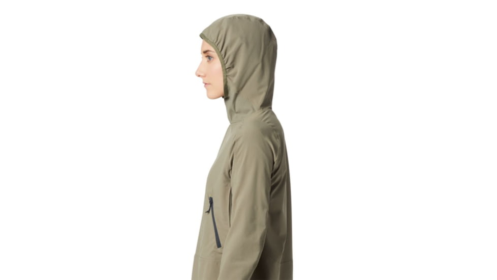 Mountain Hardwear Chockstone Pullover - Womens, Light Army, Large, 1850951333-L