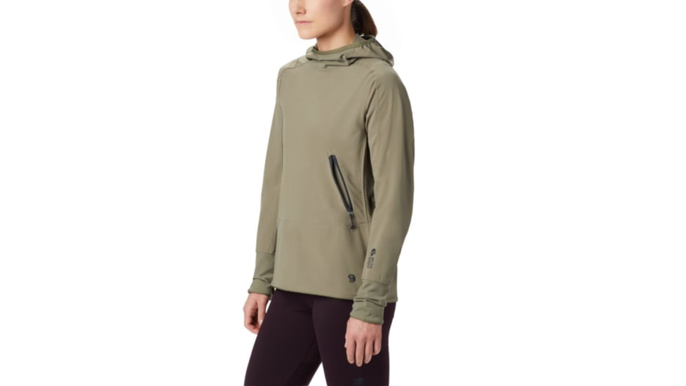 Mountain Hardwear Chockstone Pullover - Womens, Light Army, Large, 1850951333-L