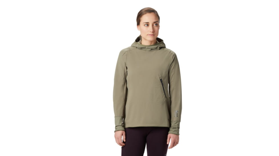 Mountain Hardwear Chockstone Pullover - Women's, Light Army, Extra Small, OL7994333-XS