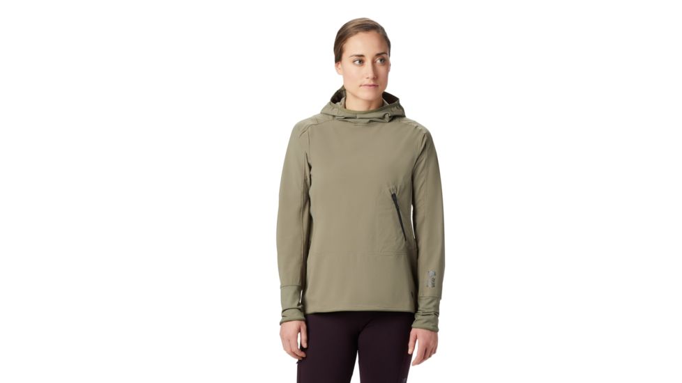 Mountain Hardwear Chockstone Pullover - Womens, Light Army, Medium, 1850951333-M