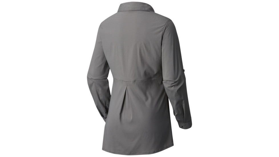 Mountain Hardwear Citypass Long Sleeve Popover - Women's, Manta Grey, XL 1648571073-XL