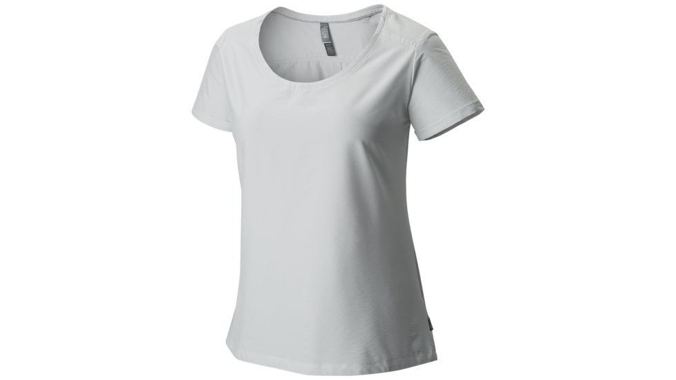 Mountain Hardwear Citypass Short Sleeve Shirt - Women's-White-X-Small