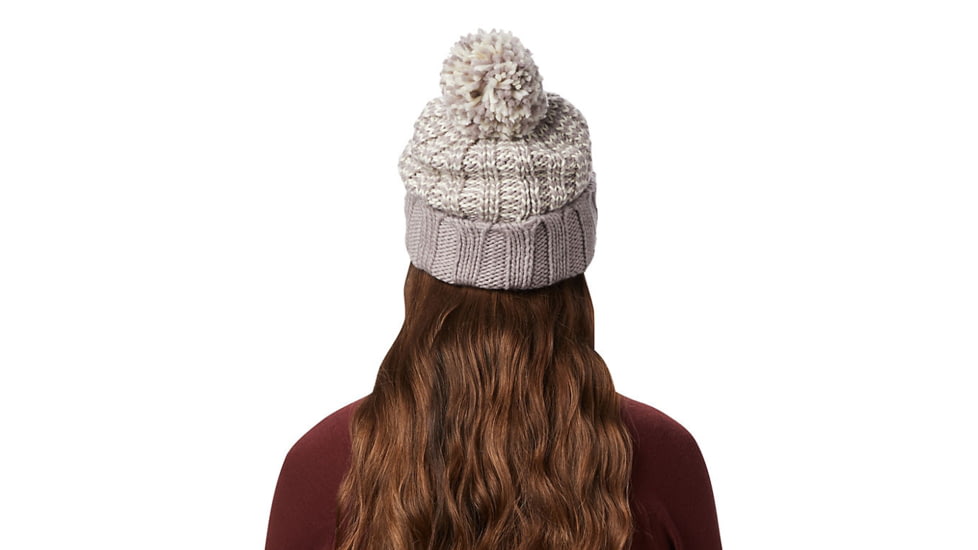 Mountain Hardwear Classic Striped Pom-Pom Beanie - Womens, Mystic Purple, One Size, OL8044514-O/S