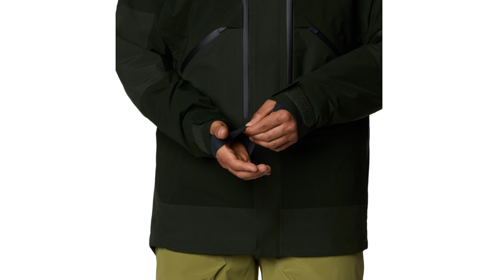 Mountain Hardwear Cloud Bank Gore-Tex Insulated Jacket - Men's, Black Sage, Extra Large, OM7767306-XL