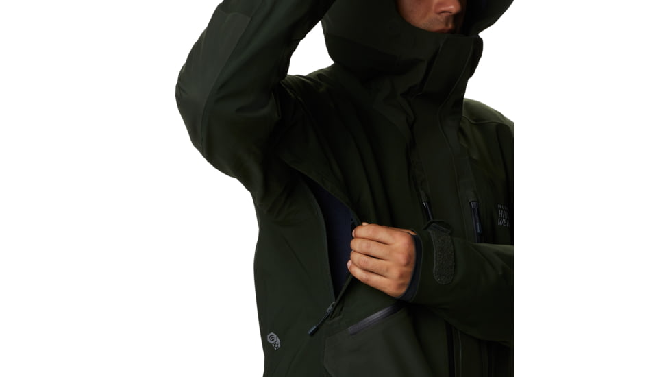 Mountain Hardwear Cloud Bank Gore-Tex Insulated Jacket - Men's, Black Sage, Extra Large, OM7767306-XL