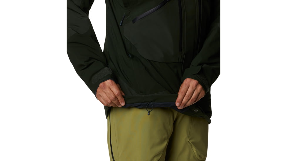 Mountain Hardwear Cloud Bank Gore-Tex Insulated Jacket - Men's, Black Sage, Extra Large, OM7767306-XL