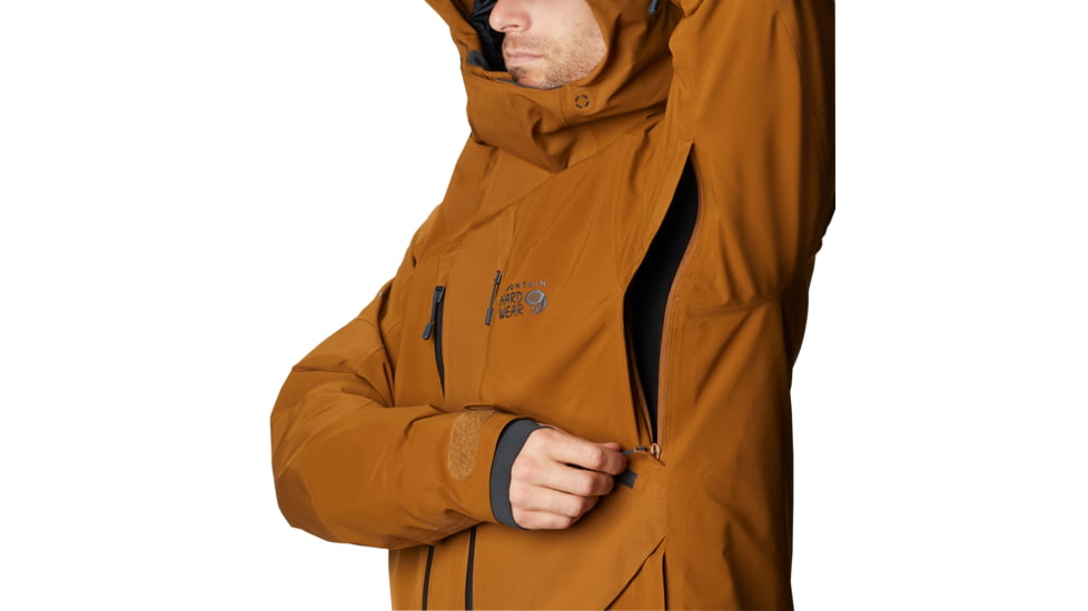 Mountain Hardwear Cloud Bank Gore-Tex Insulated Jacket - Men's, Golden Brown, Medium, OM7767233-M