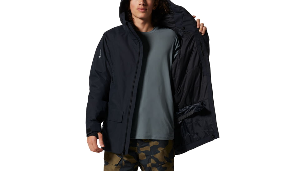 Mountain Hardwear Cloud Bank Gore-Tex Insulated Jacket - Mens, Black, 2XL, 1942831010-Black-XXL