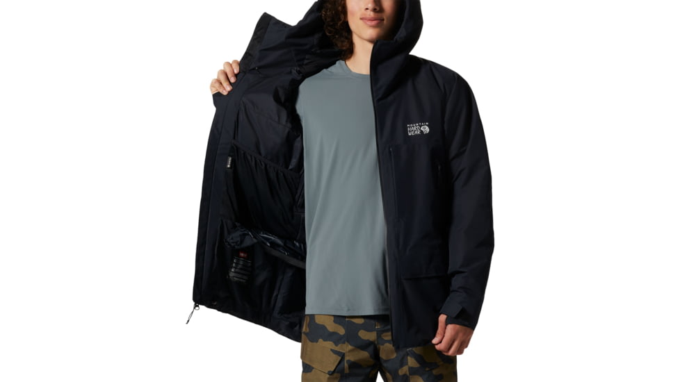 Mountain Hardwear Cloud Bank Gore-Tex Insulated Jacket - Mens, Black, 2XL, 1942831010-Black-XXL