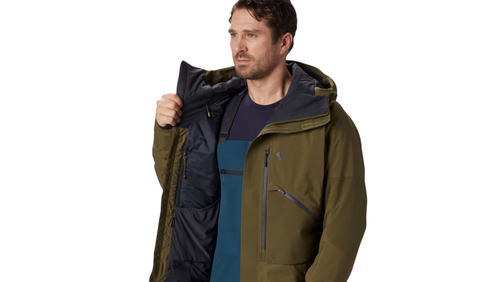 Mountain Hardwear Cloud Bank Gore-Tex Insulated Jacket - Mens, Combat Green, Small, OM7767353-S