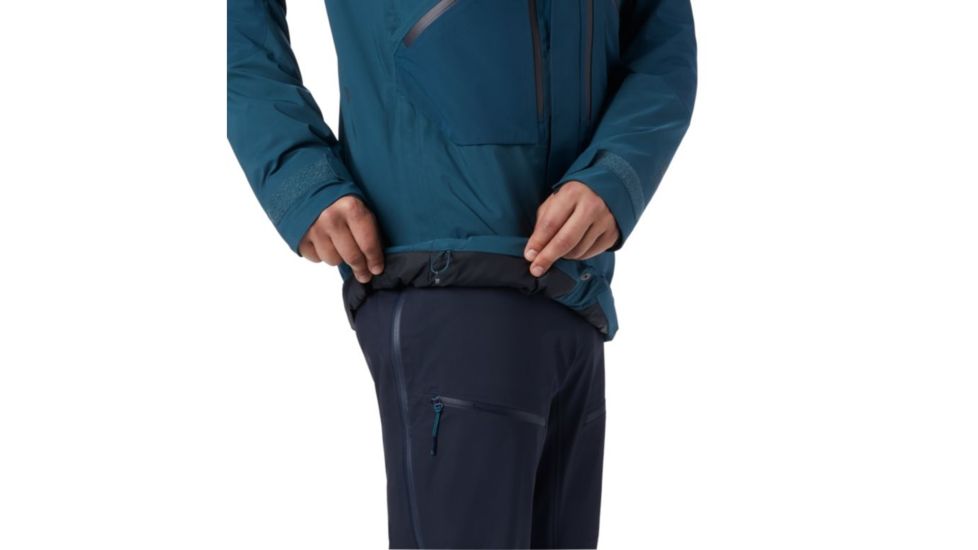 Mountain Hardwear Cloud Bank Gore-Tex Insulated Jacket - Mens, Icelandic, Large, 1851361324-L