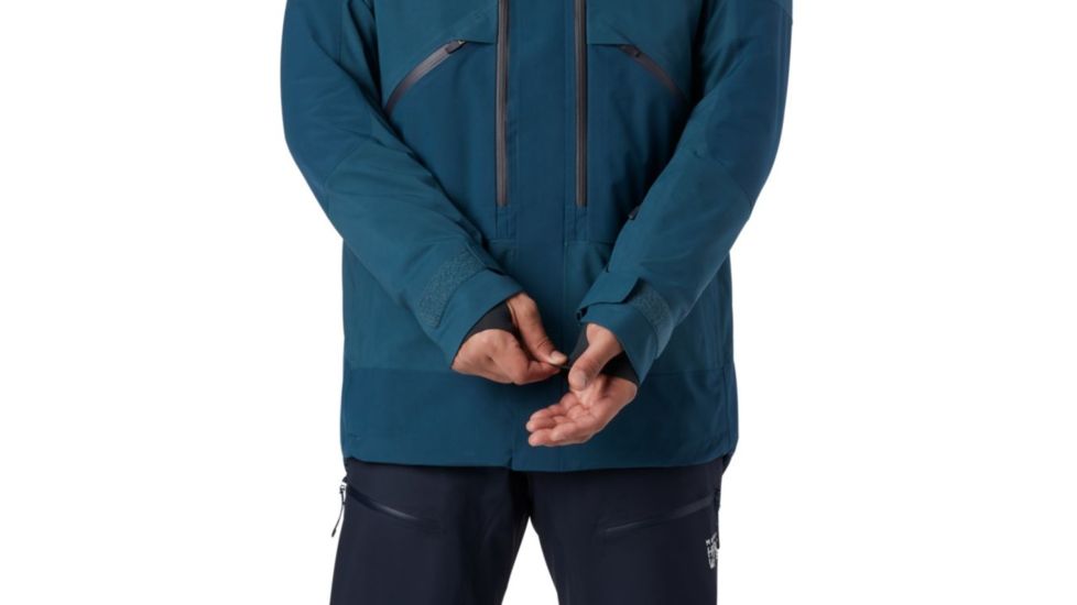 Mountain Hardwear Cloud Bank Gore-Tex Insulated Jacket - Mens, Icelandic, Large, 1851361324-L