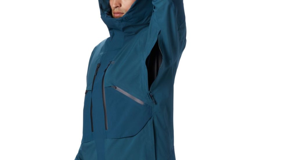 Mountain Hardwear Cloud Bank Gore-Tex Insulated Jacket - Mens, Icelandic, Large, 1851361324-L