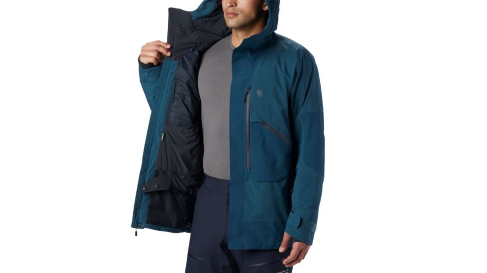 Mountain Hardwear Cloud Bank Gore-Tex Insulated Jacket - Mens, Icelandic, Large, 1851361324-L