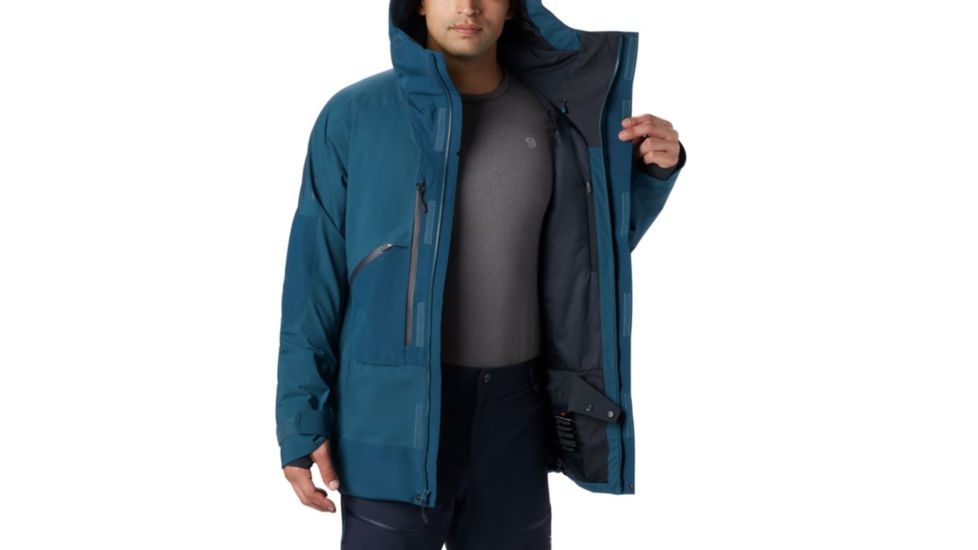Mountain Hardwear Cloud Bank Gore-Tex Insulated Jacket - Mens, Icelandic, Large, 1851361324-L