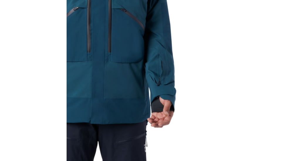 Mountain Hardwear Cloud Bank Gore-Tex Insulated Jacket - Mens, Icelandic, Large, 1851361324-L