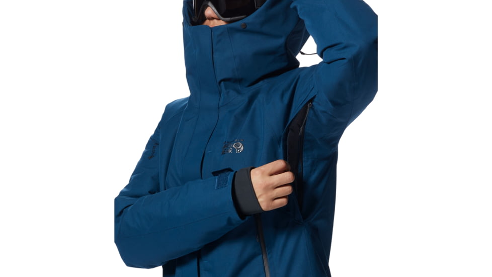 Mountain Hardwear Cloud Bank Gore-Tex Insulated Jacket - Womens, Dark Caspian, Small, 1943041418-DS