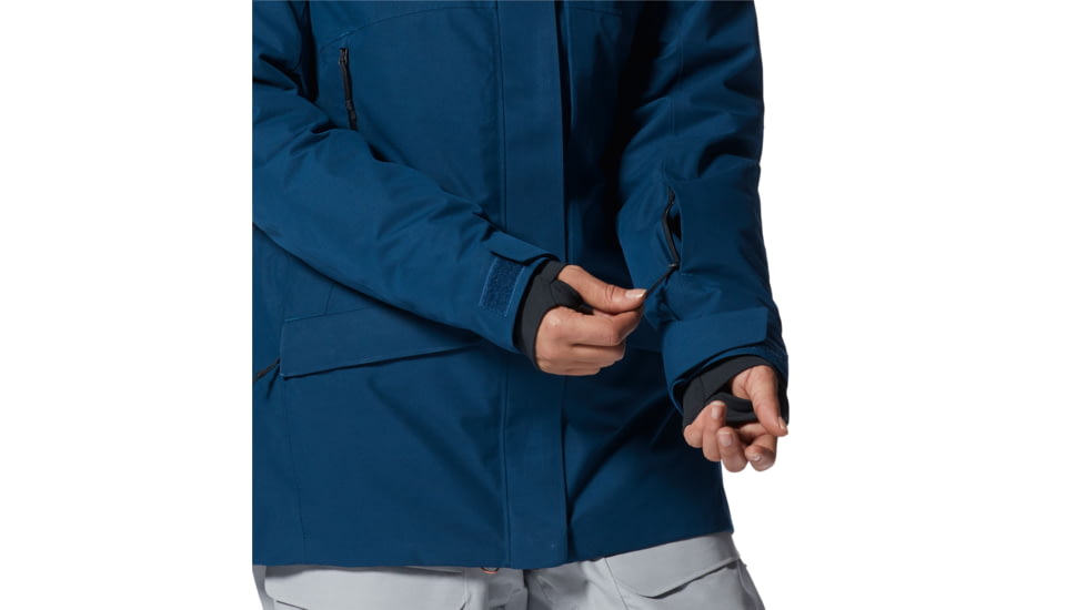 Mountain Hardwear Cloud Bank Gore-Tex Insulated Jacket - Womens, Dark Caspian, Small, 1943041418-DS