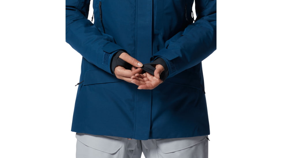 Mountain Hardwear Cloud Bank Gore-Tex Insulated Jacket - Womens, Dark Caspian, Small, 1943041418-DS