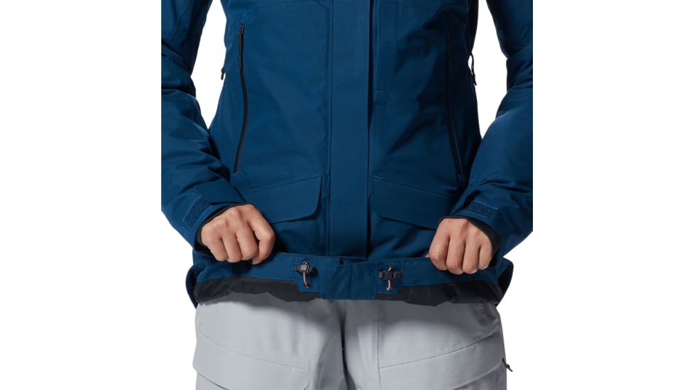 Mountain Hardwear Cloud Bank Gore-Tex Insulated Jacket - Womens, Dark Caspian, Small, 1943041418-DS