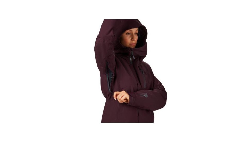 Mountain Hardwear Cloud Bank Gore-Tex Insulated Jacket - Womens, Darkest Dawn, Extra Small, 1850661509-XS