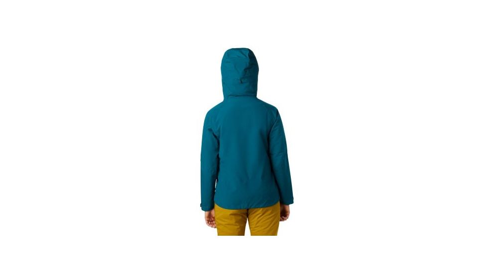Mountain Hardwear Cloud Bank Gore-Tex Insulated Jacket - Womens, Dive, Medium, 1850661468-M