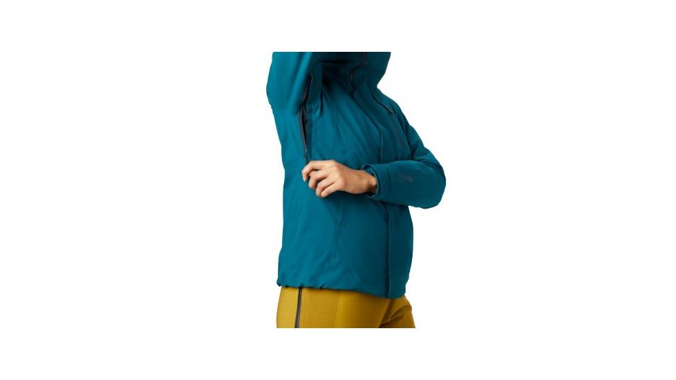 Mountain Hardwear Cloud Bank Gore-Tex Insulated Jacket - Womens, Dive, Medium, 1850661468-M