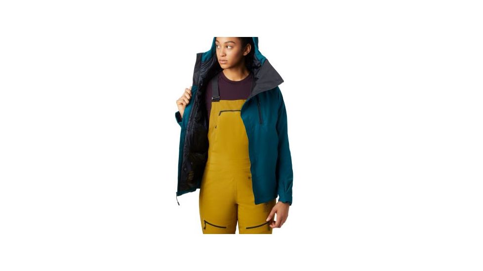 Mountain Hardwear Cloud Bank Gore-Tex Insulated Jacket - Womens, Dive, Medium, 1850661468-M