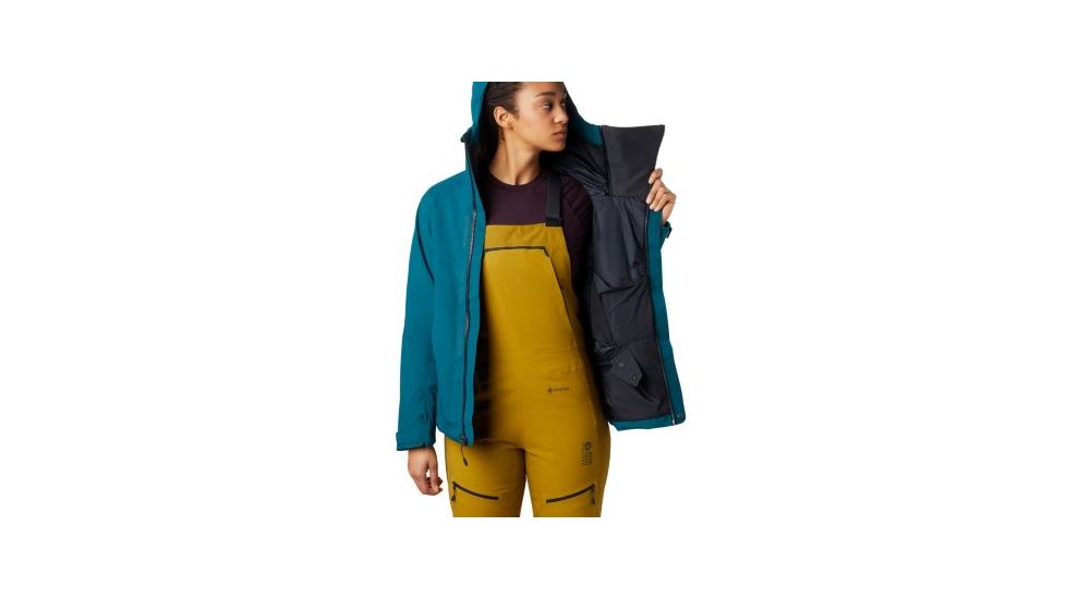 Mountain Hardwear Cloud Bank Gore-Tex Insulated Jacket - Womens, Dive, Medium, 1850661468-M