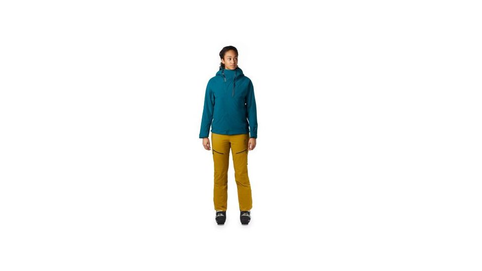 Mountain Hardwear Cloud Bank Gore-Tex Insulated Jacket - Womens, Dive, Medium, 1850661468-M