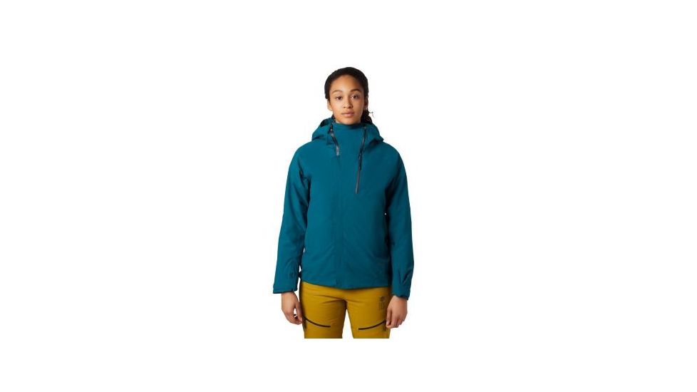 Mountain Hardwear Cloud Bank Gore-Tex Insulated Jacket - Womens, Dive, Medium, 1850661468-M