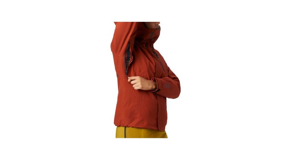 Mountain Hardwear Cloud Bank Gore-Tex Insulated Jacket - Womens, Rusted, Medium, 1850661801-M