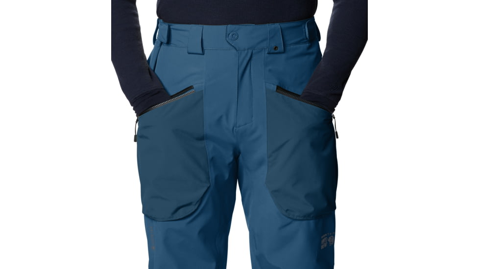Mountain Hardwear Cloud Bank Gore-Tex Insulated Pant - Men's, Blue Horizon, Medium, Regular, OM8168402-M-R