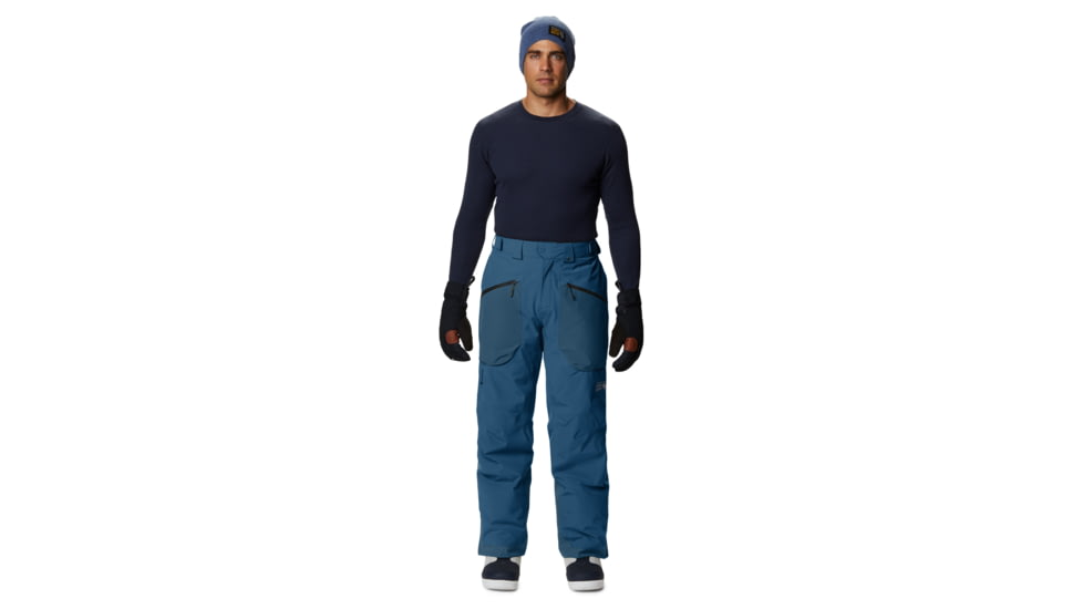 Mountain Hardwear Cloud Bank Gore-Tex Insulated Pant - Men's, Blue Horizon, Medium, Regular, OM8168402-M-R