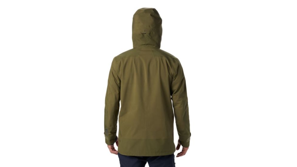 Mountain Hardwear Cloud Bank Gore-Tex Jacket - Mens, Combat Green, Extra Large, 1851371353-XL