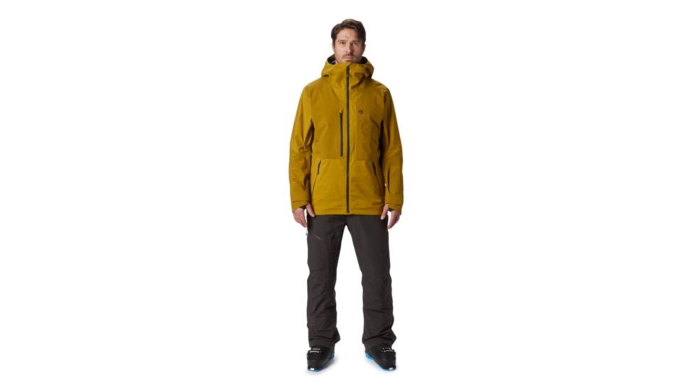 Mountain Hardwear Cloud Bank Gore-Tex Jacket - Mens, Dark Bolt, Large, 1851371236-L