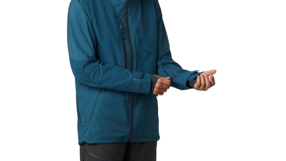 Mountain Hardwear Cloud Bank Gore-Tex Jacket - Mens, Icelandic, Extra Large, 1851371324-XL