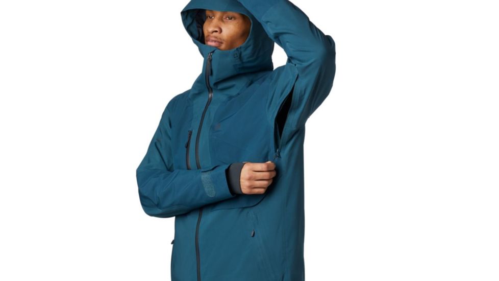 Mountain Hardwear Cloud Bank Gore-Tex Jacket - Mens, Icelandic, Extra Large, 1851371324-XL