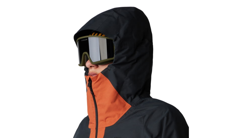 Mountain Hardwear Cloud Bank Gore-Tex Jacket - Mens, Raw Carnelian/Black, Large, 2091881859-L