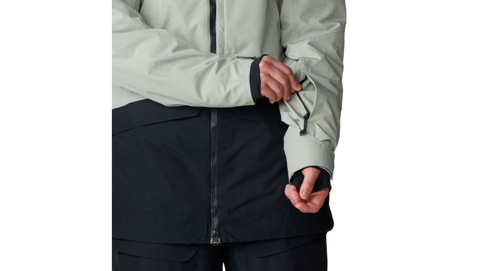 Mountain Hardwear Cloud Bank Gore-Tex Jacket - Womens, White Sage, Extra Large, 2092451341-XL