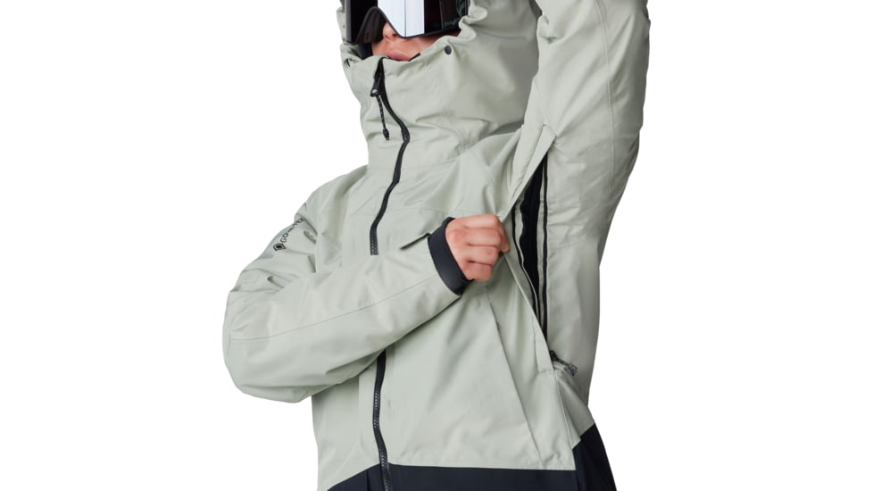 Mountain Hardwear Cloud Bank Gore-Tex Jacket - Womens, White Sage, Extra Large, 2092451341-XL