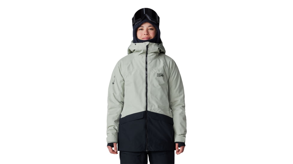 Mountain Hardwear Cloud Bank Gore-Tex Jacket - Womens, White Sage, Extra Large, 2092451341-XL