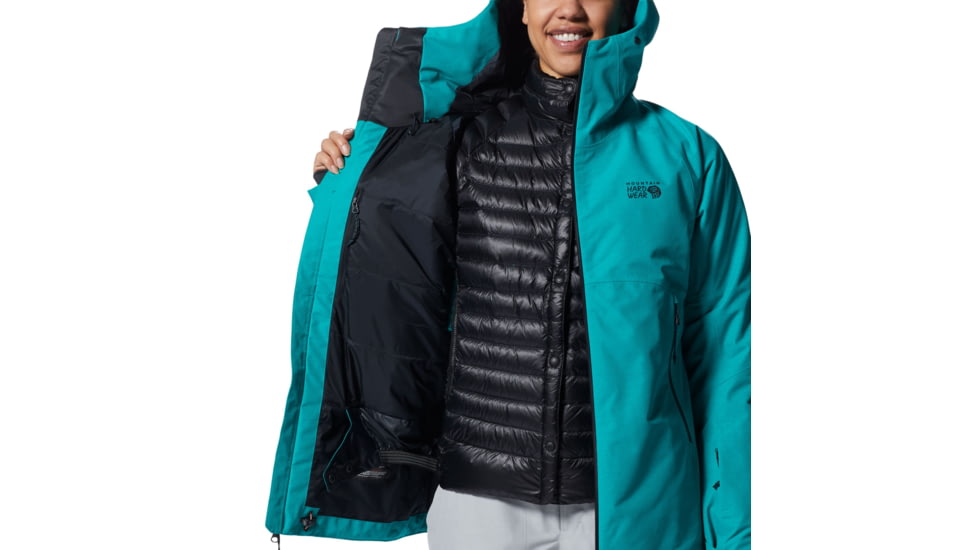 Mountain Hardwear Cloud Bank Gore-Tex LT Insulated Jacket - Womens, Synth Green, Medium, 1943051360-Synth Green-M