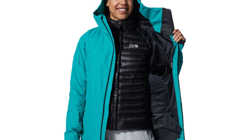 Mountain Hardwear Cloud Bank Gore-Tex LT Insulated Jacket - Womens, Synth Green, Medium, 1943051360-Synth Green-M