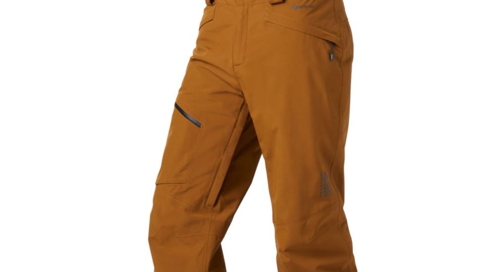 Mountain Hardwear Cloud Bank GTX Pant - Mens, Golden Brown, Extra Large, Regular Inseam, 1858581233-XL-R