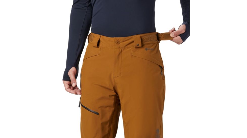 Mountain Hardwear Cloud Bank GTX Pant - Mens, Golden Brown, Extra Large, Regular Inseam, 1858581233-XL-R