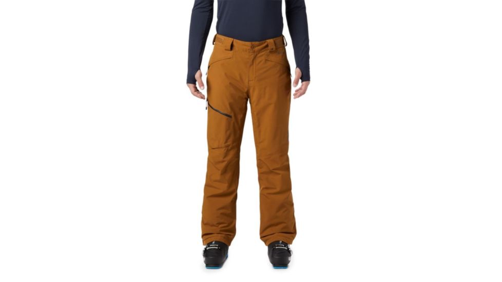 Mountain Hardwear Cloud Bank GTX Pant - Mens, Golden Brown, Extra Large, Regular Inseam, 1858581233-XL-R