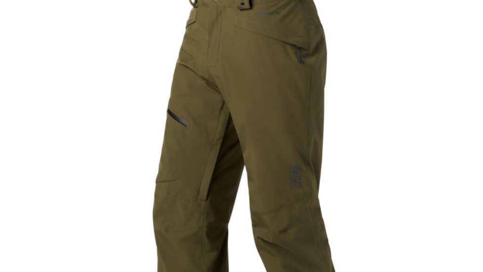 Mountain Hardwear Cloud Bank GTX Pant - Mens, Combat Green, Large, Regular Inseam 1858581353-L--R